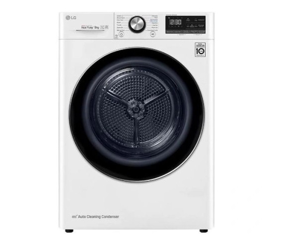 Сушильная машина с тепловым насосом LG RH90V9AV2QR Сушильная машина с тепловым насосом LG RH90V9AV2QR
