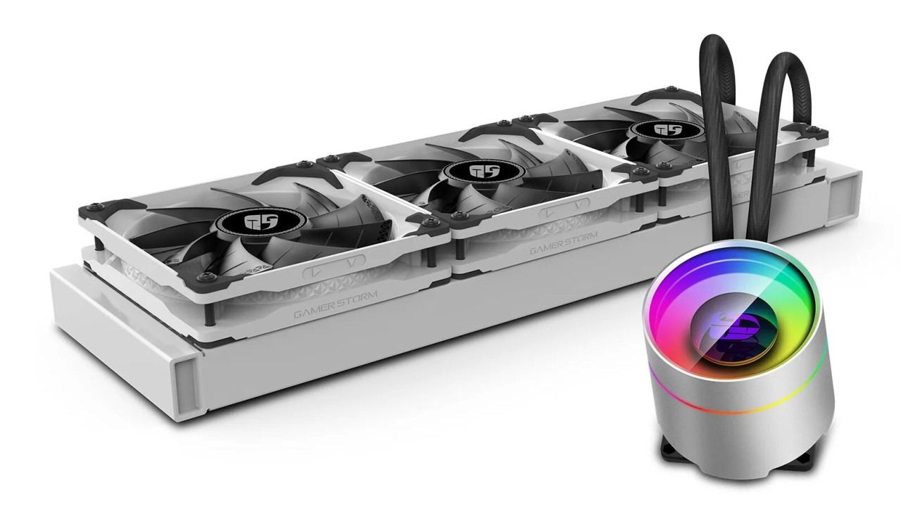 Система водяного охлаждения Deepcool GamerStorm Castle 360EX White Система водяного охлаждения Deepcool GamerStorm Castle 360EX White