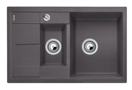 Мойка Blanco Metra 6S Compact Silgranit PuraDur II темная скала + КА Мойка Blanco Metra 6S Compact Silgranit PuraDur II темная скала + КА