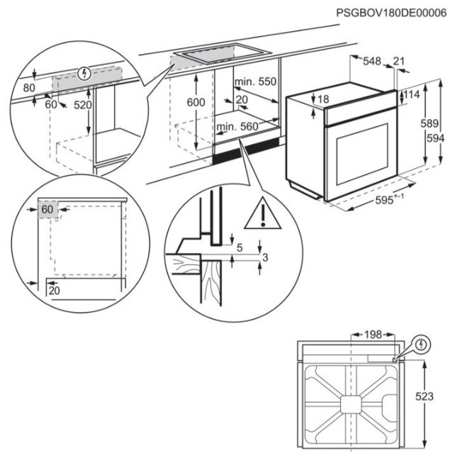 Духовой шкаф с добавлением пара Electrolux EOD5C50Z
