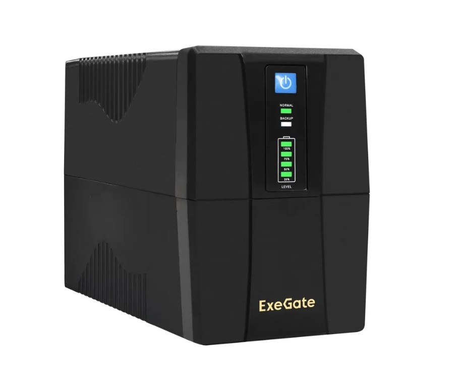 ИБП Exegate BNB-1000.LED.AVR.2SH.RJ.USB, Black EX292786RUS ИБП Exegate BNB-1000.LED.AVR.2SH.RJ.USB, Black EX292786RUS