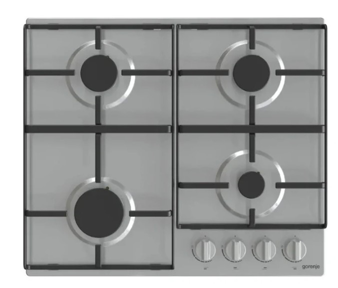 Газовая варочная панель Gorenje G640EX, серебристый