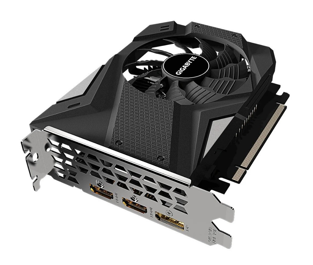 Видеокарта GIGABYTE GeForce GTX 1650 MINI ITX 4G (GV-N1650IX-4GD), Retail Видеокарта GIGABYTE GeForce GTX 1650 MINI ITX 4G (GV-N1650IX-4GD), Retail
