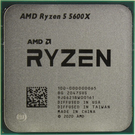 Процессор AMD AM4 Ryzen 5 5600X tray (без кулера) 100-100000065