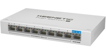 Коммутатор Keenetic PoE+ Switch 9 (KN-4710)