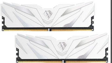 Память DDR4 16GB (2x8Gb KIT) 3200Mhz Netac Shadow II White NTSWD4P32DP-16W