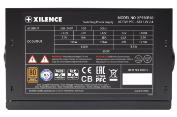 Блок питания XILENCЕ 550W Gaming series, XP550R10 (XN215)