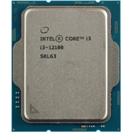 Процессор Intel Core i3-12100 Tray Pulled без кулера Alder Lake 3.3(4.3) ГГц