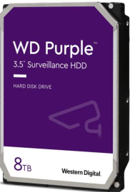 Жесткий диск 8000Gb WD 256Mb SATA WD85PURZ Purple для систем наблюдения