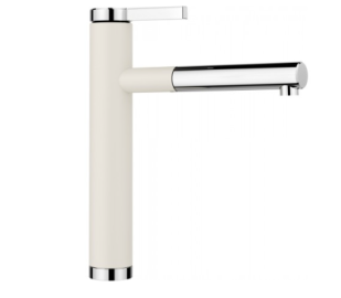 Смеситель Blanco Linee-S Silgranit-Look 526957 мягкий белый