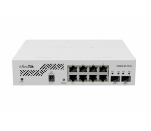 Коммутатор MikroTik CSS610-8G-2S+IN