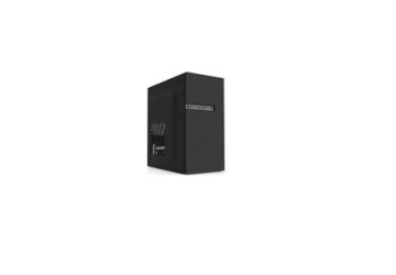 Корпус INTEGER [301] [500W] Black mATX, блок питания ANS-500W Fan 80mm, 2x USB2, HD аудио.
