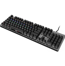 Игровая механическая клавиатура Oklick 970G черный/серебристый