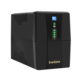 ИБП ExeGate SpecialPro UNB-850.LED.AVR.4C13.RJ.USB