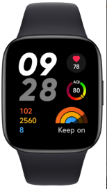Смарт-часы Xiaomi Redmi Watch 3, черные (BHR6851GL)