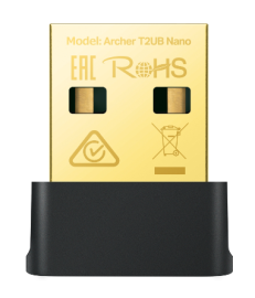 Сетевой адаптер беспроводной TP-LINK Archer T2UB Nano AC600