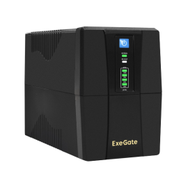 ИБП ExeGate SpecialPro UNB-800.LED.AVR.4C13.RJ.USB