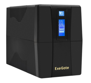 ИБП ExeGate SpecialPro Smart LLB-600.LCD.AVR.2SH.RJ.USB