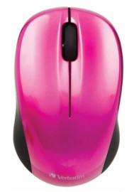 Мышь беспроводная Verbatim Go Nano Wireless Mouse Hot Pink