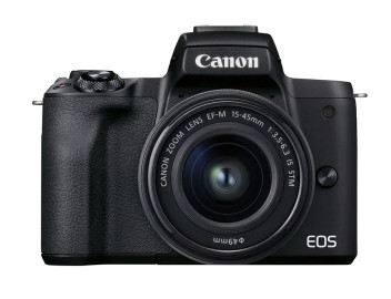 Фотоаппарат Canon EOS M50 Mark II Kit черный 15-45mm IS STM
