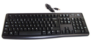 Клавиатура Logitech K120 (USB, waterproof, low profile) OEM 920-002522