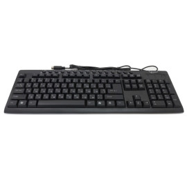 Клавиатура Gembird KB-8300M-BL-R Multimedia keyboard Black PS/2