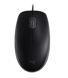 Мышь Logitech B110 Silent, черный