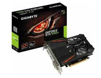 Видеокарта Gigabyte GeForce GTX 1050 Ti 4GB GDDR5 (GV-N105TD5-4GD) 1430/7008 DVI-D, HDMI, DP