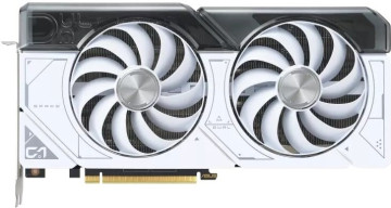 Видеокарта ASUS GeForce RTX 4070 Dual OC 12GB DLSS 3 белая