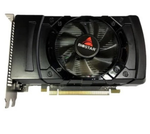 Видеокарта BIOSTAR AMD Radeon RX550 GDDR4 2048Mb (2GB) 128-bit, PCI-E16x. Количество поддерживаемых мониторов – 3. (DVI+DP+HDMI) Retail ( VA5505RF21 )