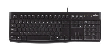 Клавиатура Logitech Keyboard K120 EER Black USB