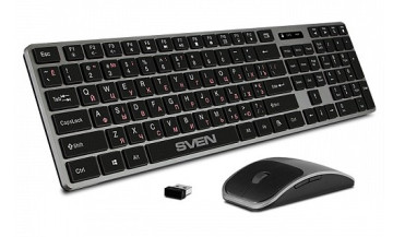 Беспроводной комплект клавиатура+мышь SVEN KB-C3000W