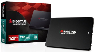 Диск SSD2.5" 120Gb BIOSTAR S100 series , Speed: Read-530Mb/s, Write-380Mb/s, ( SM120S2E31 )