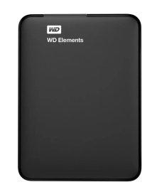 Жесткий диск внешний 1Tb 2.5" USB3.0 WD Elements Portable [WDBUZG0010BBK-EESN/WESN]