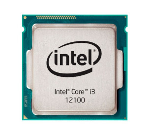 Процессор Intel Core i3-12100 Tray без кулера