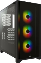 Корпус компьютерный CORSAIR iCUE 4000X RGB черный