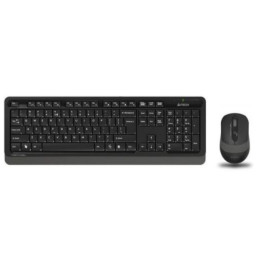 Комплект клавиатура+мышь проводная A4Tech Fstyler FG1010 серый