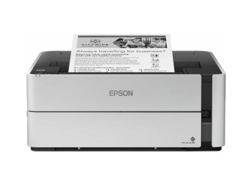 Принтер струйный Epson M1170, ч/б, A4, серый/черный