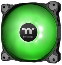 Вентилятор для корпуса Thermaltake CL-F109-PL12-A черный/белый/зелёная подсветка 1 шт.