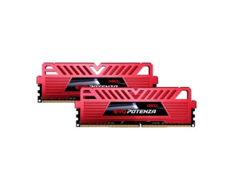 Модуль памяти DDR4-3000 (PC4-24000) 32GB <GEIL> EVO POTENZA RED series. Voltage 1.35v. ( GPR432GB3000C16AS )