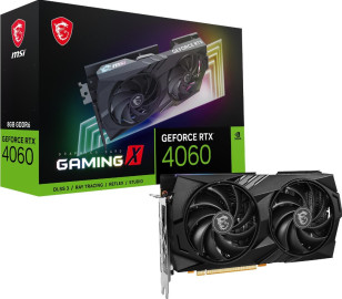 Видеокарта MSI GeForce RTX 4060 Gaming X 8GB DLSS 3