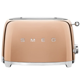 Тостер Smeg TSF01RGEU розовое золото