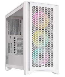 Корпус компьютерный CORSAIR iCUE 4000D Airflow RGB белый