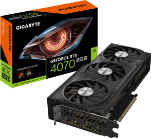 Видеокарта GIGABYTE GeForce RTX 4070 Super Windforce OC 12GB DLSS 3