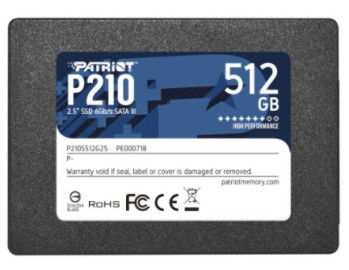 Твердотельный накопитель Patriot Memory 512 GB P210S512G25