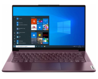 Ноутбук Lenovo 14" FHD (Yoga Slim 7 14ARE05) - R5-4600U орхидея