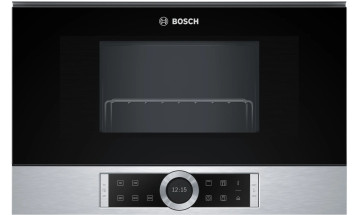 Микроволновая печь встраиваемая Bosch BEL634GS1, серебристый