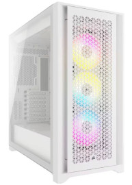 Корпус компьютерный CORSAIR iCUE 5000D Airflow RGB белый