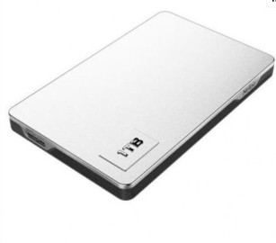Внешний жёсткий диск 1Tb 2.5" USB3.0 Netac K338 / Silver [NT05K338N-001T-30SL]