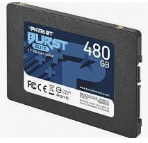 Твердотельный накопитель SSD 480GB Patriot BURST ELITE PBE480GS25SSDR